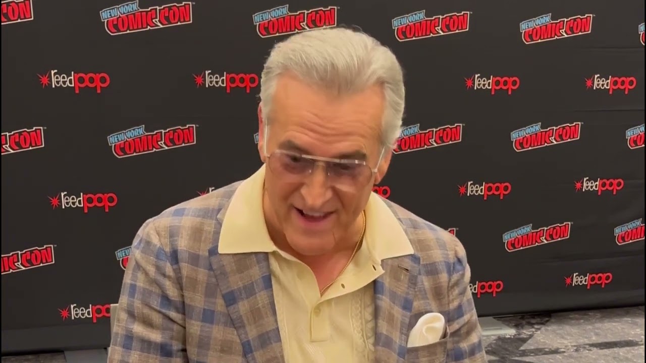 Bruce Campbell Talks Evil Dead, Hysteria!, and More at New York Comic Con 2024