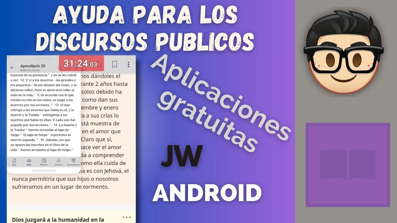 Configuración para discursantes [android] - aplicaciones gratis JW LIBRARY .🗓️🧠💡
