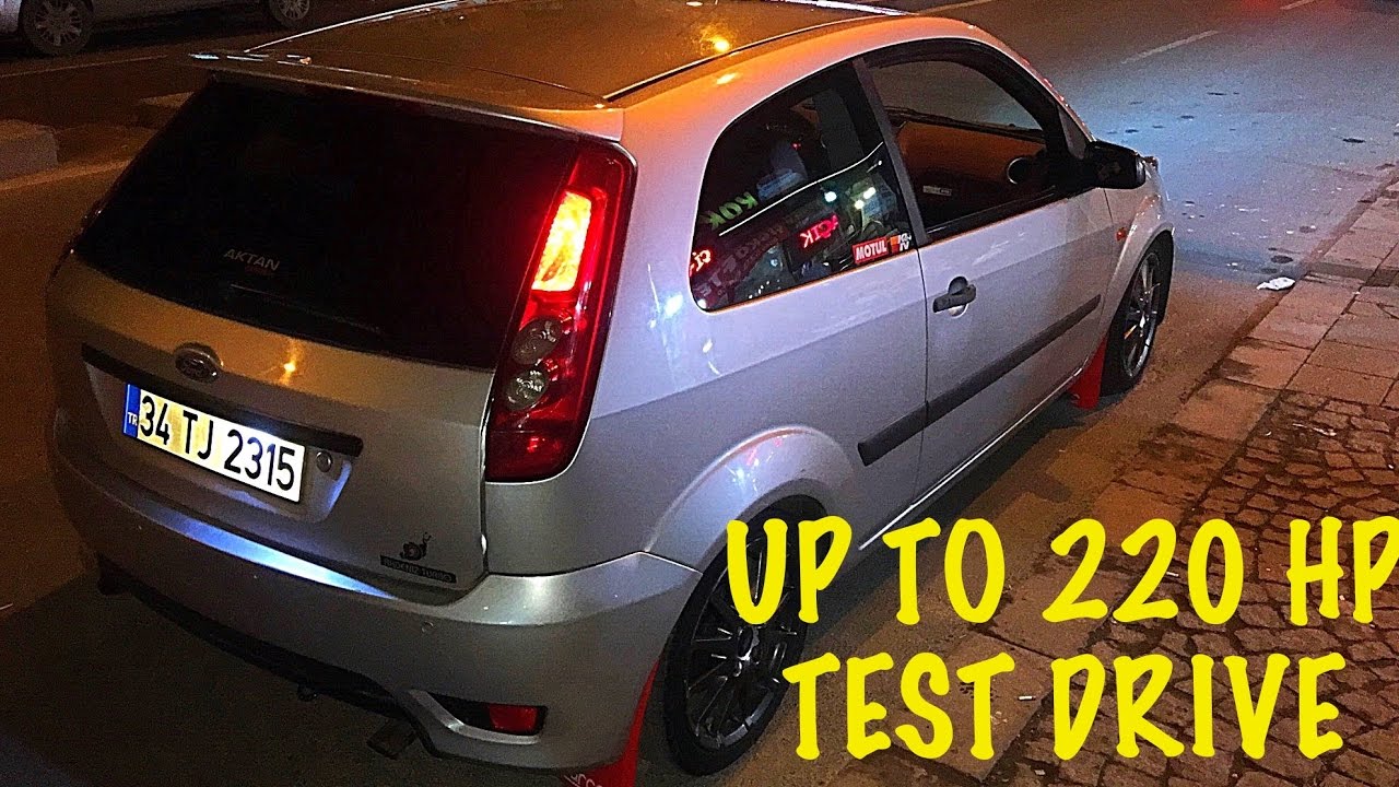 Ford Fiesta S -Big Turbo Project Test Drive-