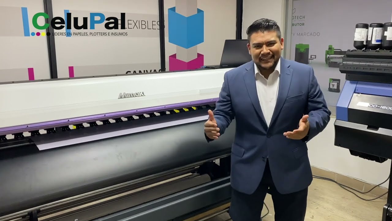 Presentación NUEVA Mimaki JV330 | CeluPal