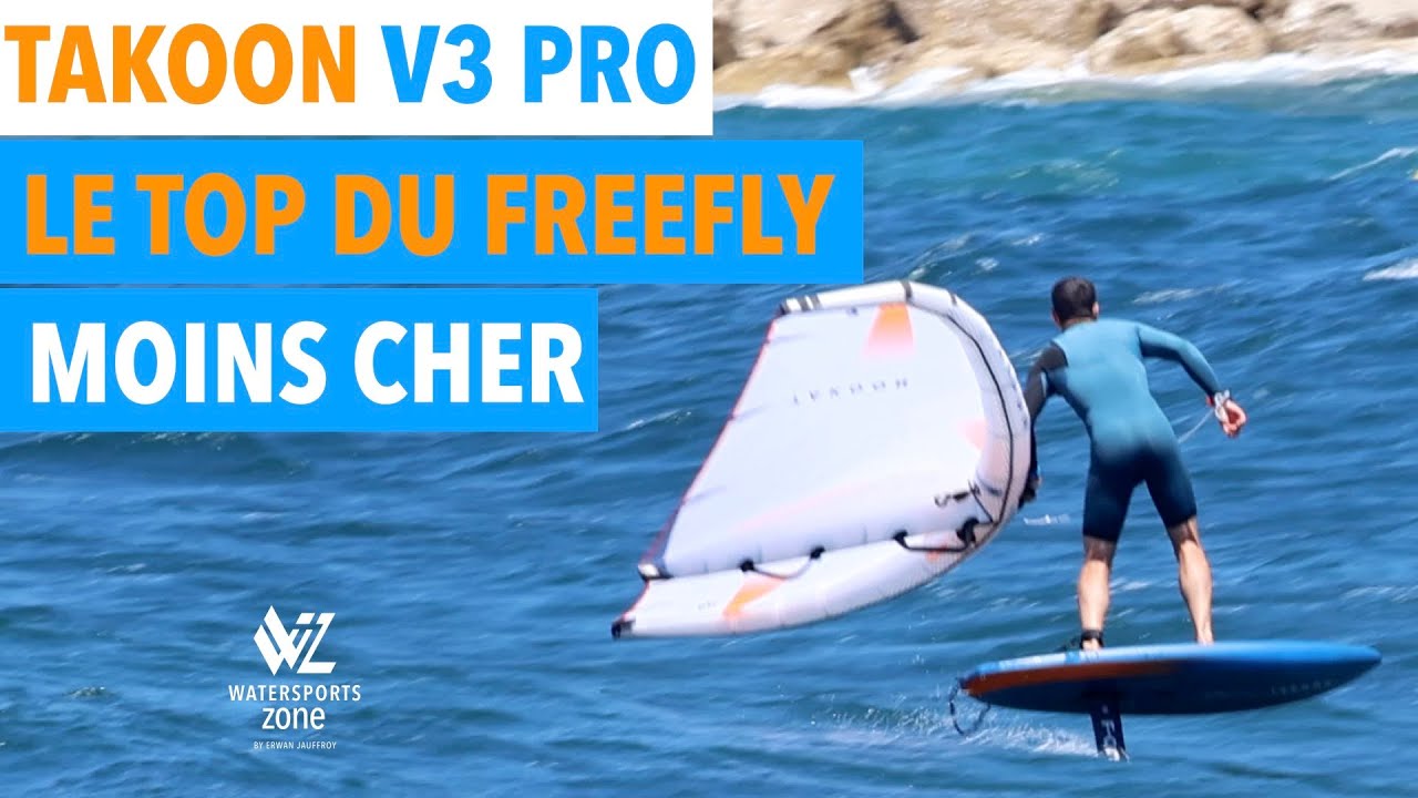 Wingfoil : j'ai test&eacute; la wing Takoon V3 pro