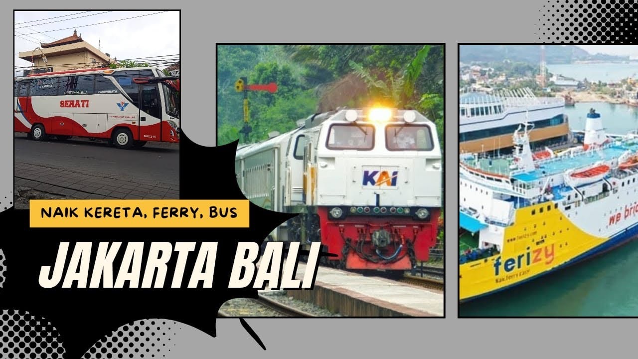 Jakarta ke Bali naik kereta Blambangan express lewat jalur spesial