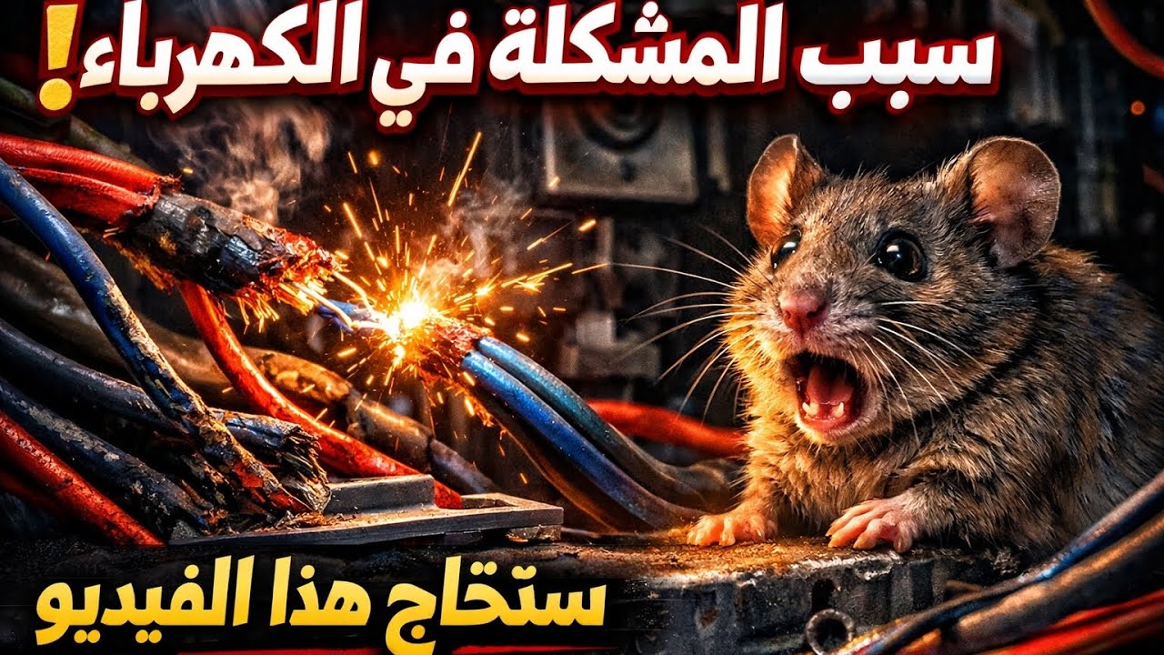 🐭 هل الفئران تسبب انقطاع الكهرباء؟ الحقيقة الكاملة!