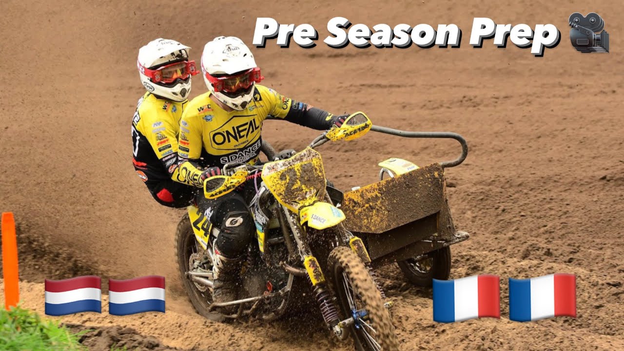Sidecarcross Team Kinge/Grahame in Holland + France