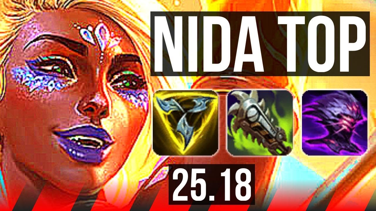 NIDALEE vs GRAGAS (TOP) | NA Challenger | 25.18