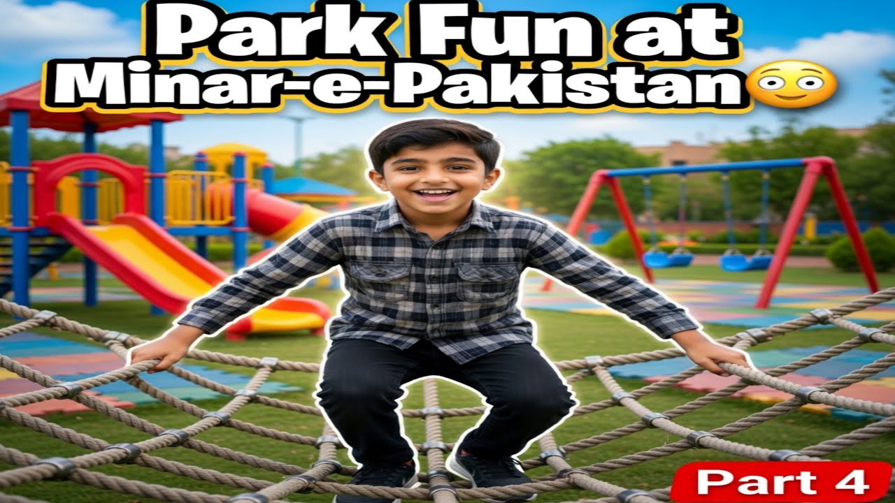 Park Fun at Minar-e-Pakistan 😍🎡 | Amazing Family Vlog in Lahore 🇵🇰 | Part 4