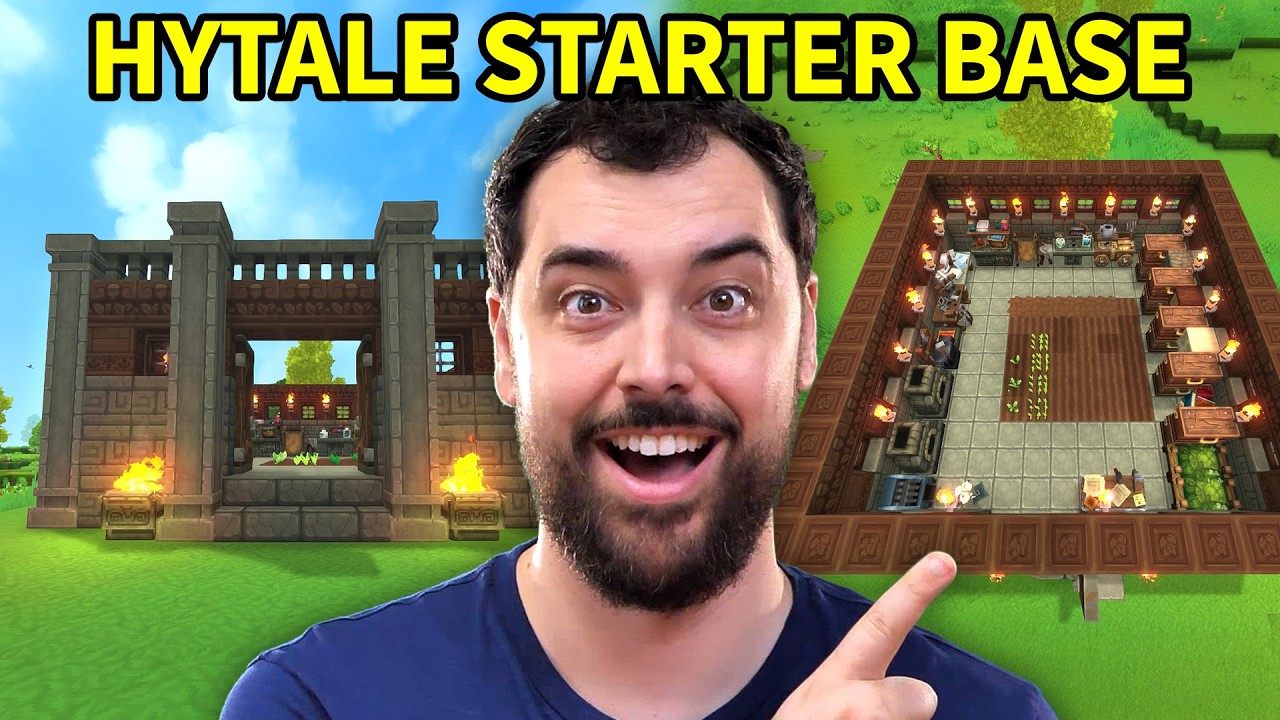 Super Compact Starter Base in Hytale