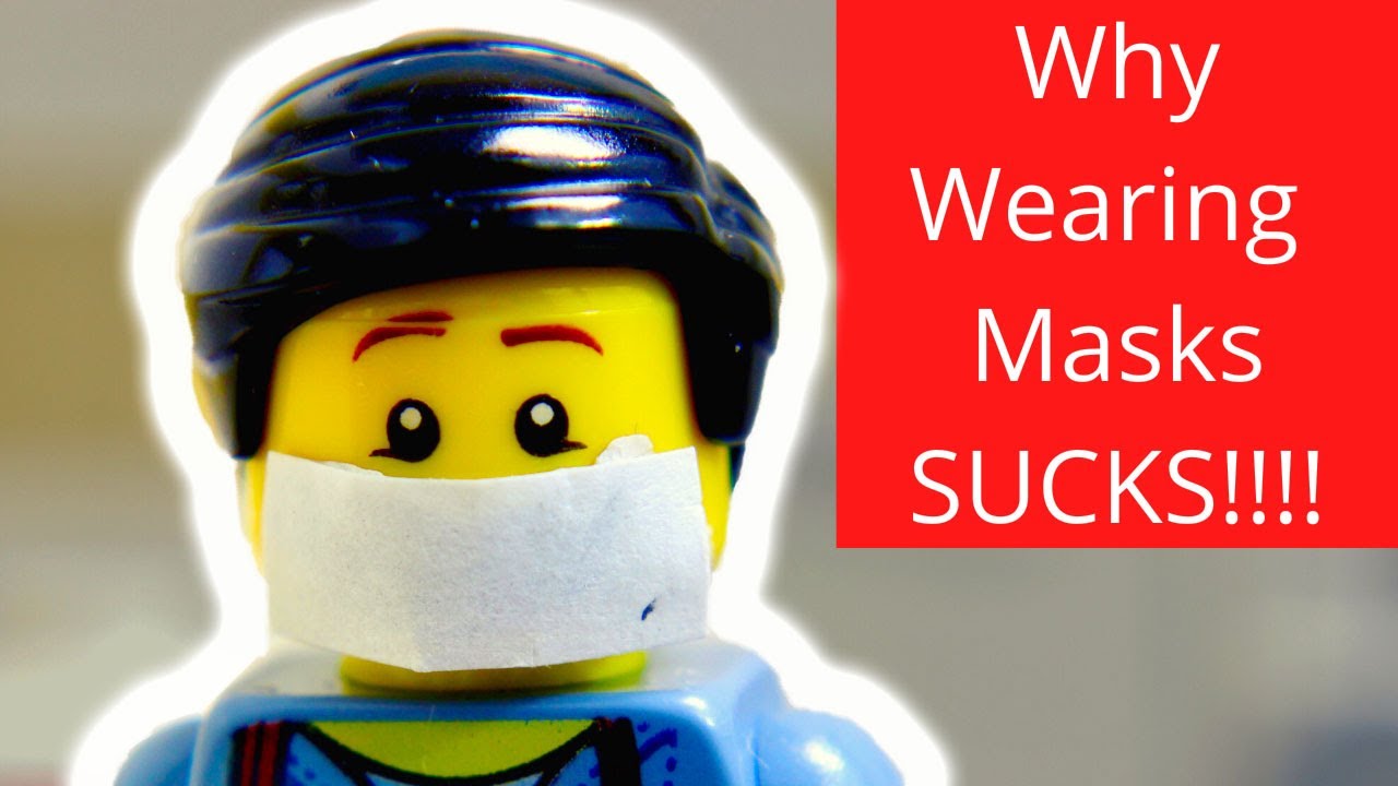Why Wearing Masks SUCKS | Registered Nurses | LEGO Stop Motion