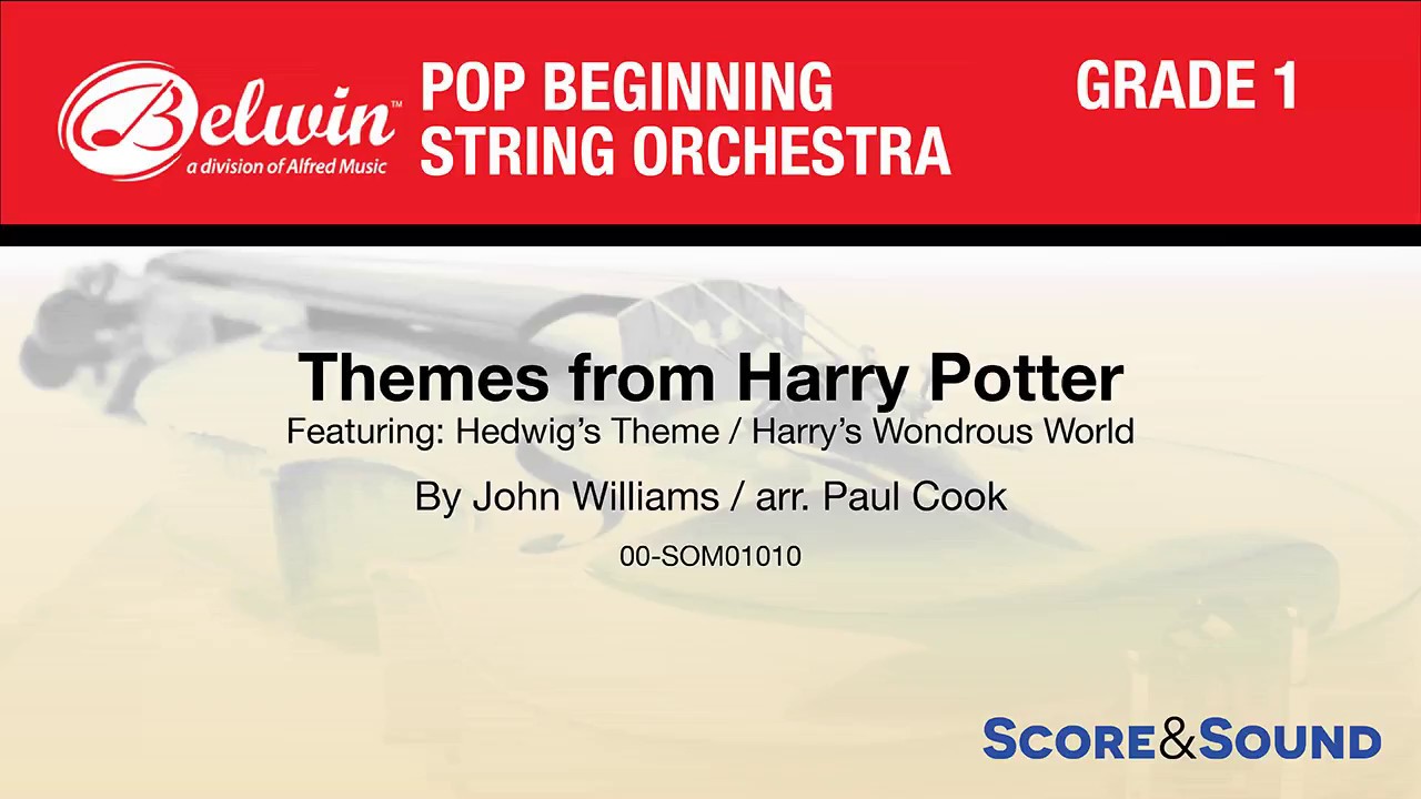 Themes from Harry Potter, arr. Paul Cook – Score & Sound