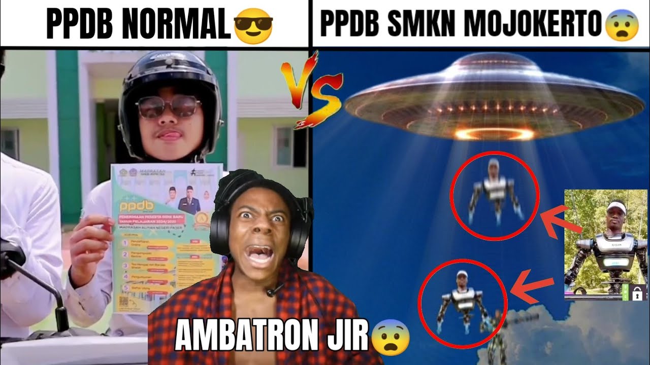 PPDB Normal😎 Vs PPDB SMKN SOOKO MOJOKERTO😨(Ada Ambatron jir) || Meme