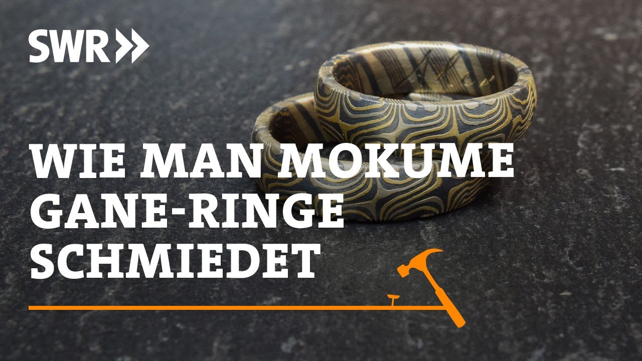 Wie man Mokume Gane-Trauringe schmiedet | SWR Handwerkskunst