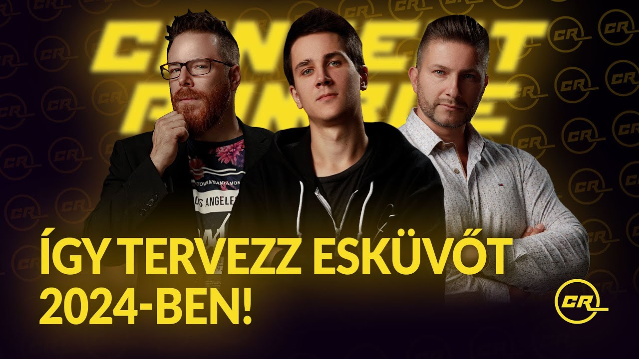 Hogyan szervezz ESKÜVŐT 2024-ben? Esküvő szolgáltatói szemmel | Content Rumble podcast S04E15