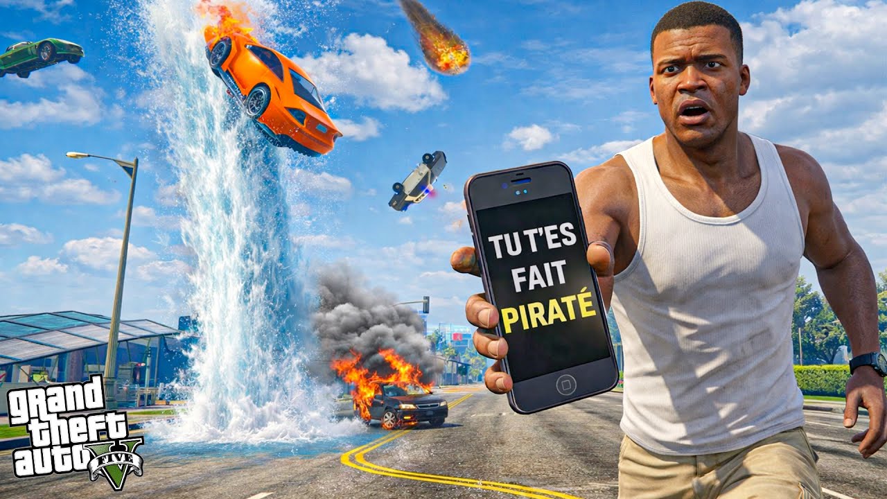 Franklin Se Fait Pirater et doit Se Battre pour sa Survie | GTA 5 Mods