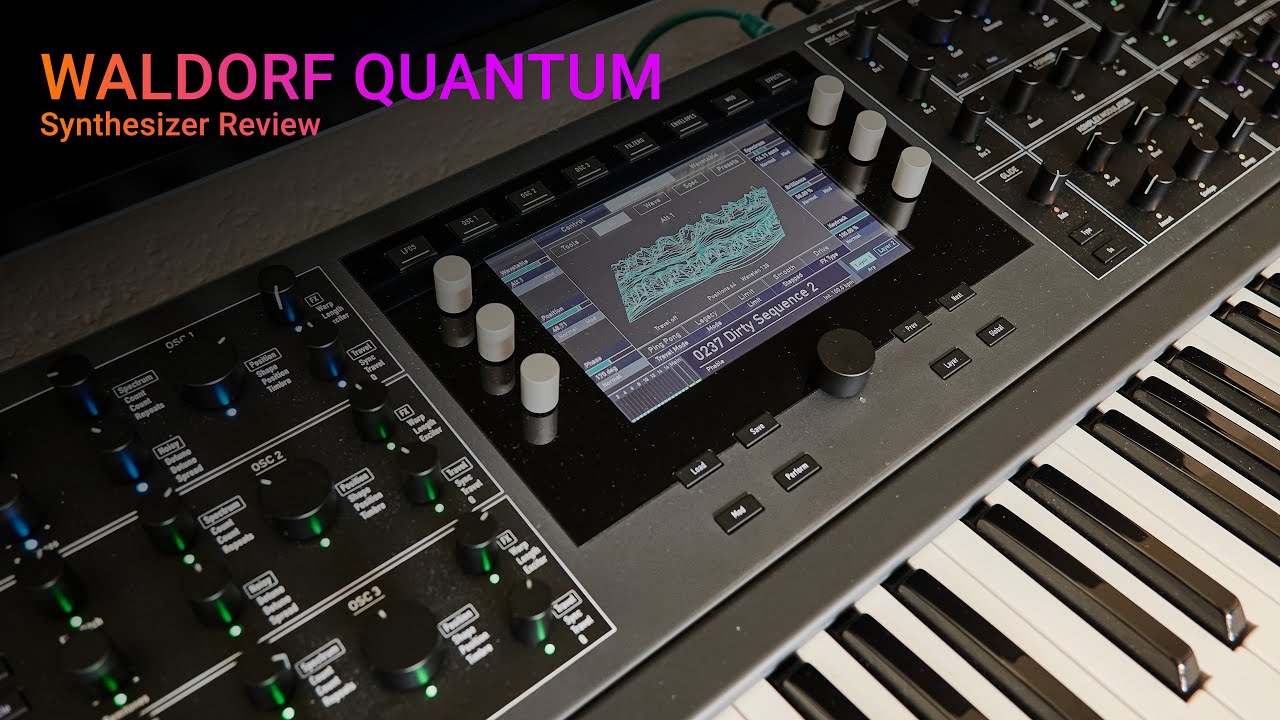 A powerful Synthesizer for the 21st Century | Waldorf Quantum Review