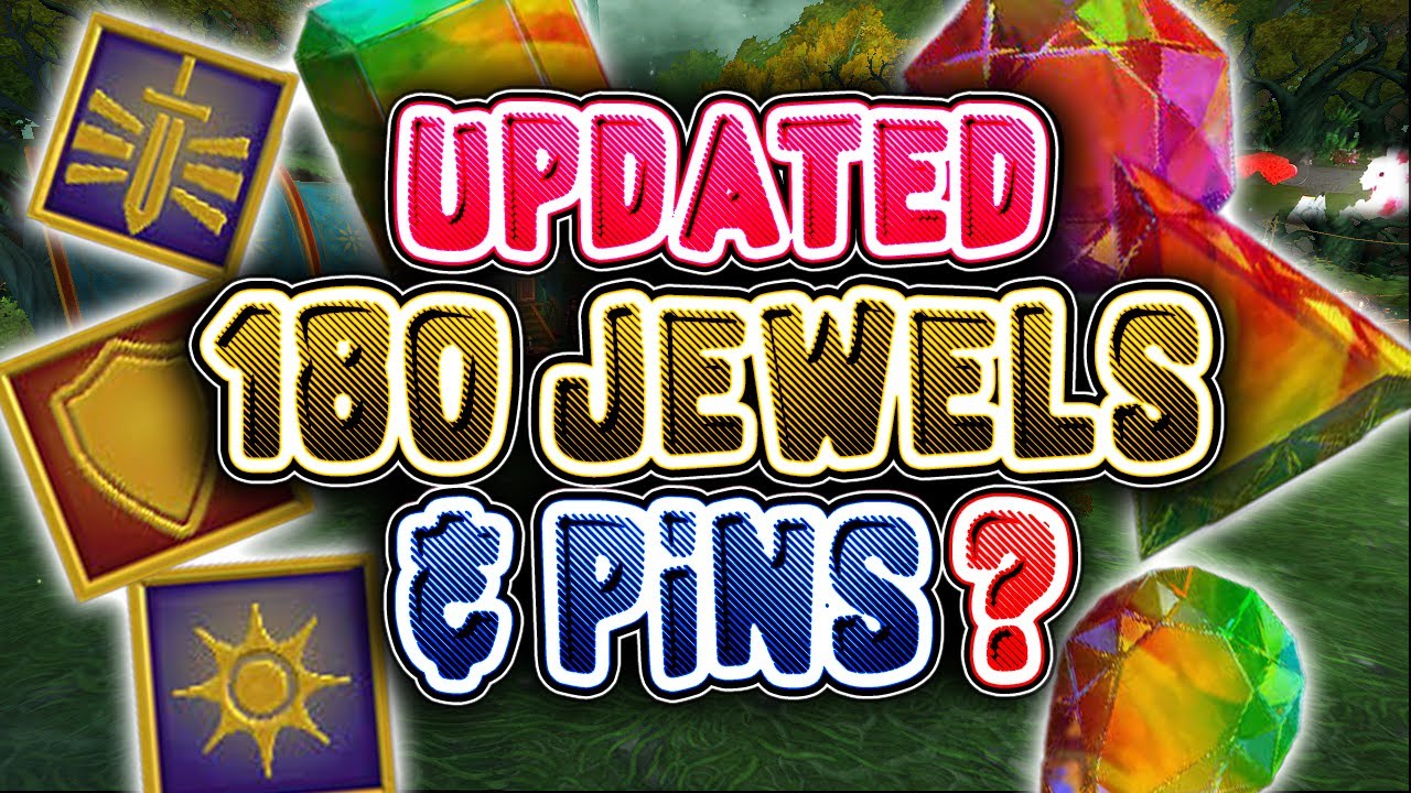 Wizard101 Test Realm : LVL 180 JEWELS AND PINS