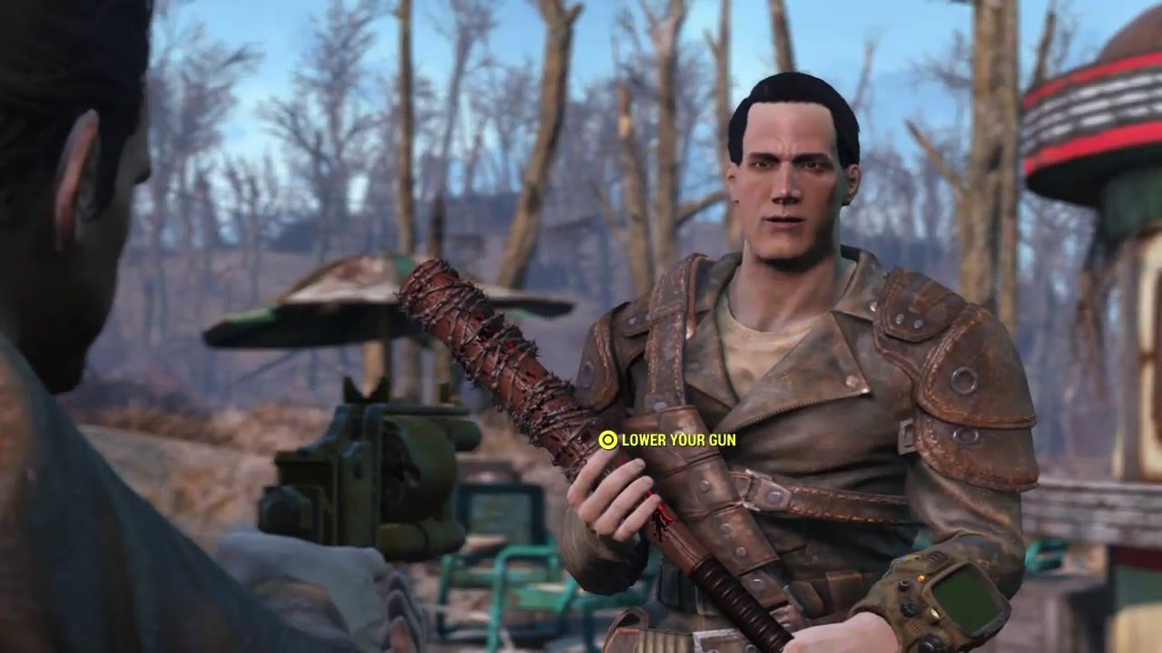 NEGAN Build - FALLOUT 4 PART 4-Beginning The take over