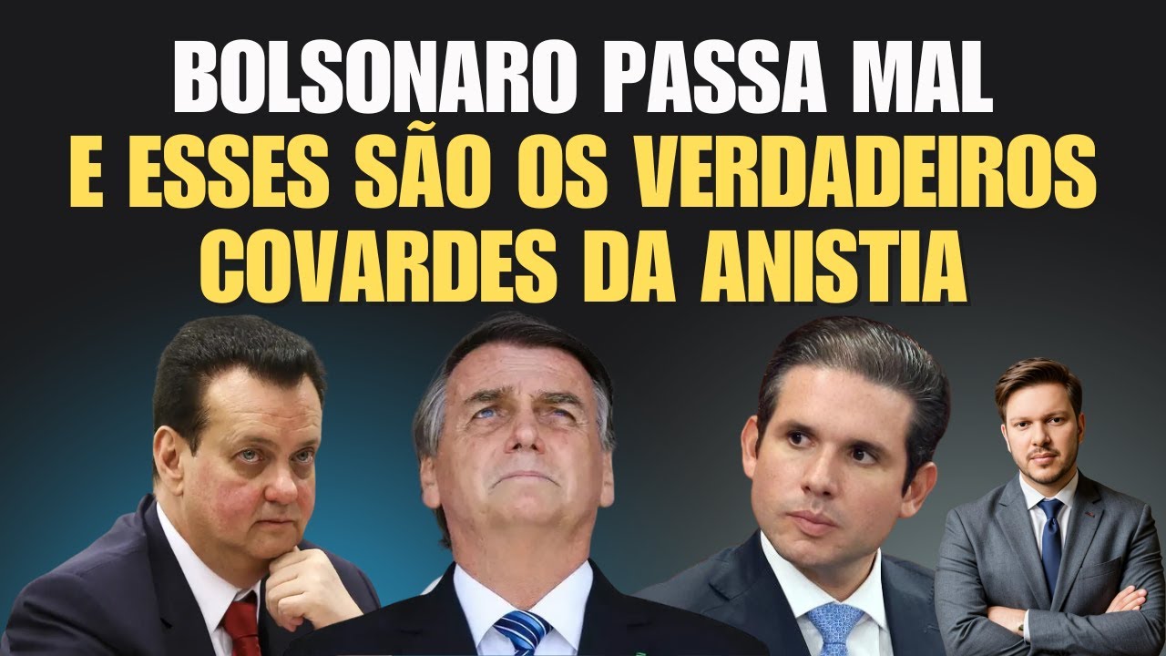 BOLSONARO passa mal na CADEIA e &eacute; tra&iacute;do pelo CENTR&Atilde;O.