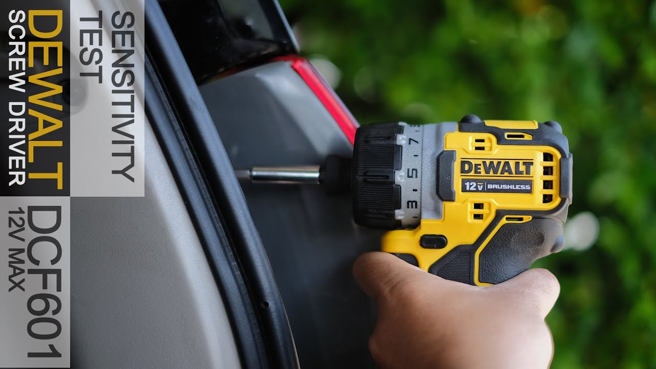 รีวิวหลังใช้งานไขควงไฟฟ้า Dewalt DCF601, ทดสอบความ Sensitive ของระบบ Clutch