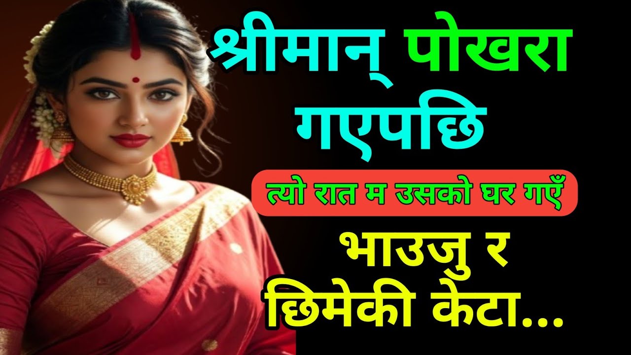 श्रीमान् पोखरा गएपछि त्यो रात के भयो?  Emotional Nepali Story | Nepali kahani 