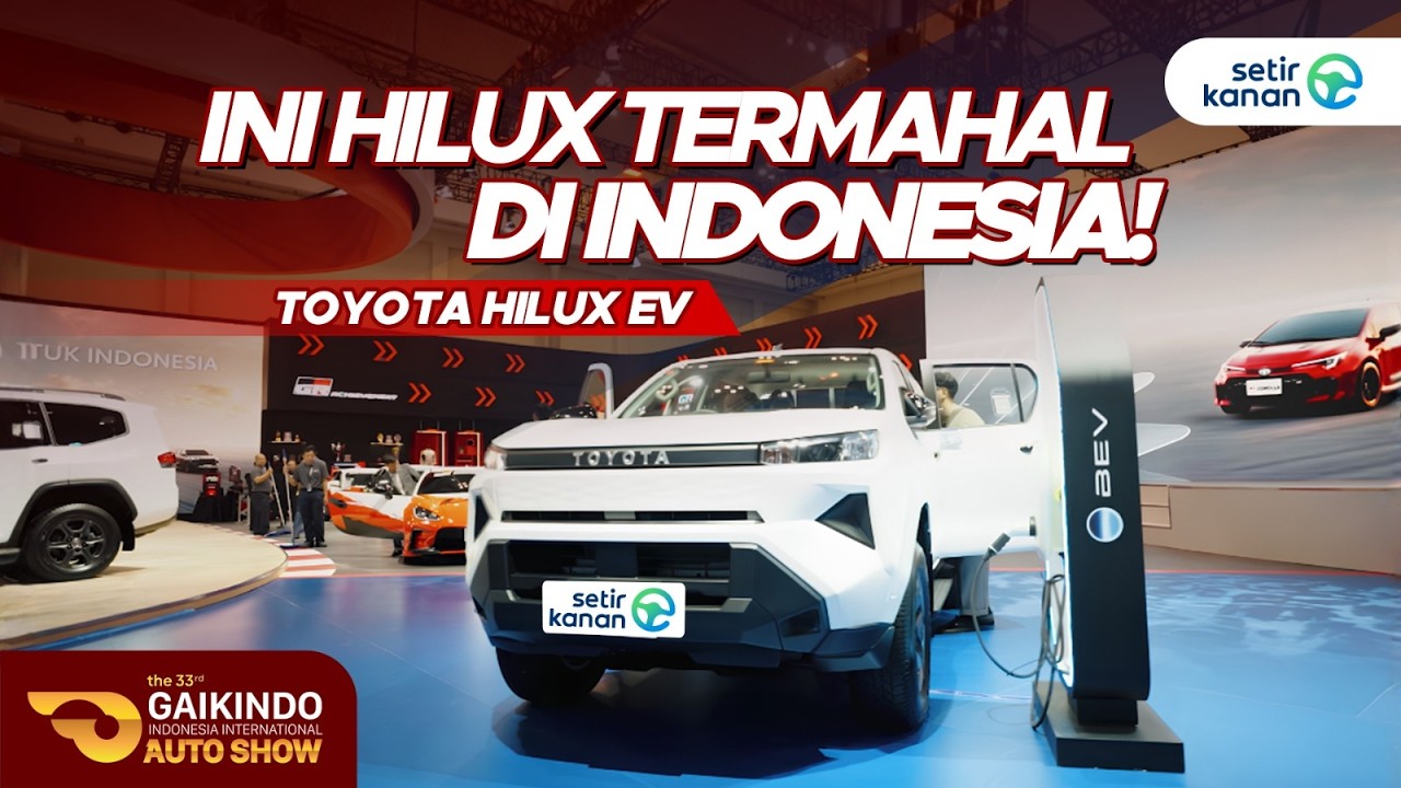 Toyota Hilux EV : Double Cabin Legendaris Toyota Kini Jadi EV! | GIIAS 2026 | Setir Kanan