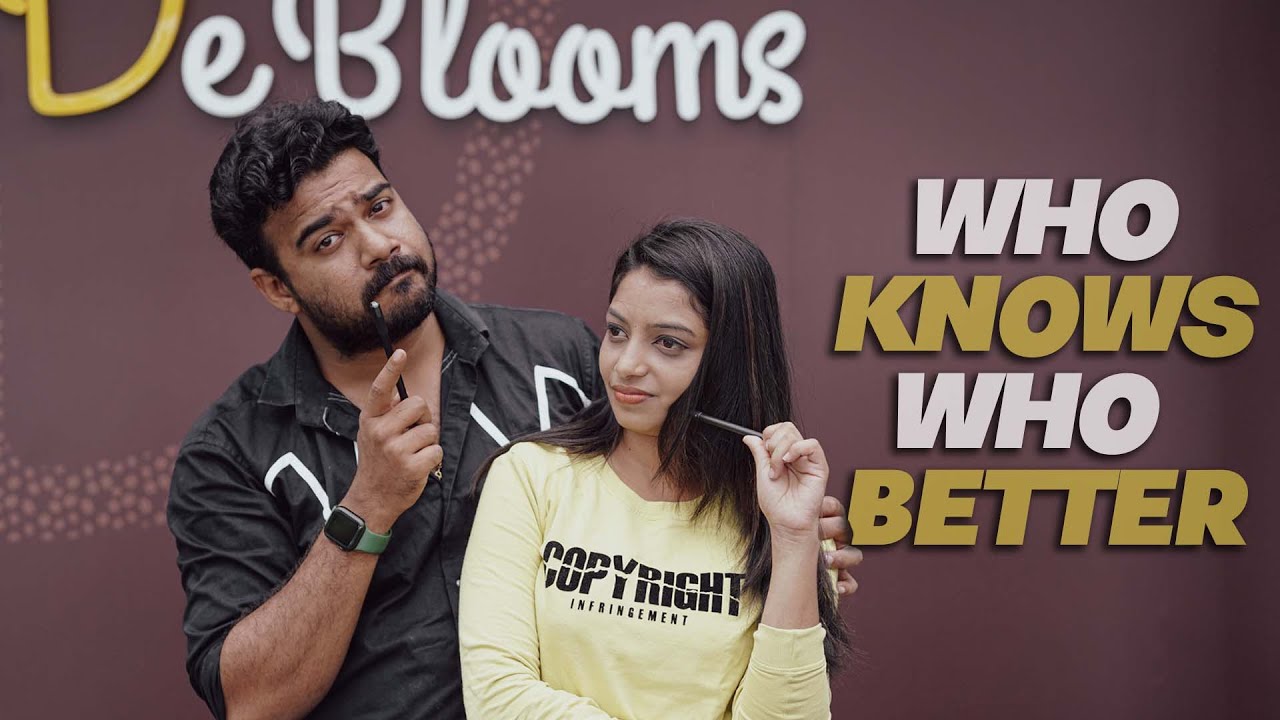Fun tales 🤣| Who knows who better | Couple game Ft : Lijo & chippy