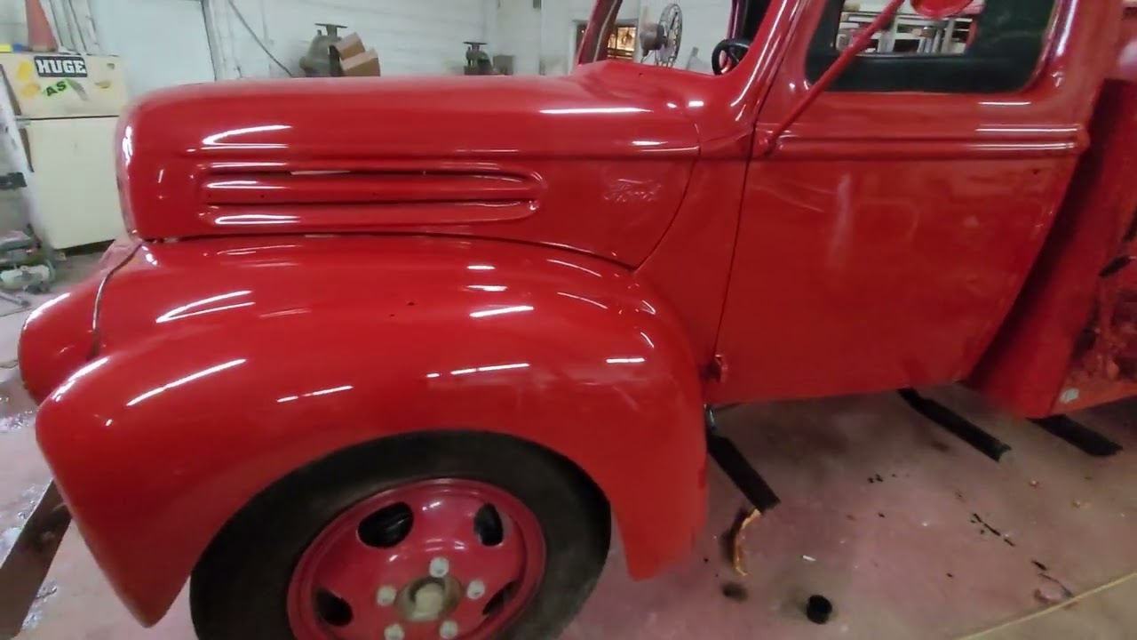 Пожарная машина Ford 1947 года