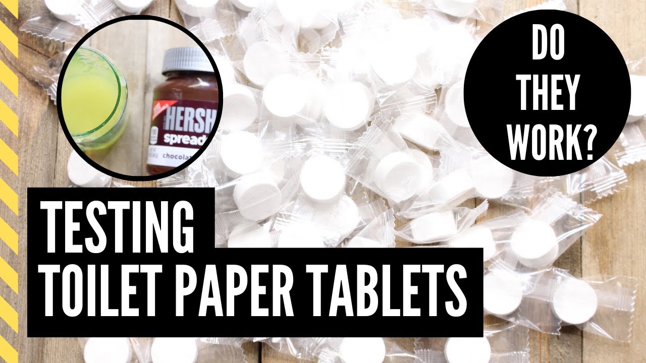 TOILET PAPER TABLET TEST | Do They Work?