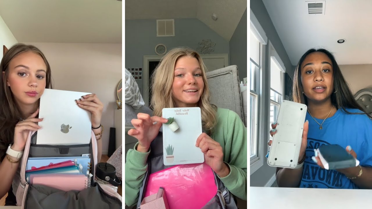 Whats in My Backpack ? | TikTok Compilation 2