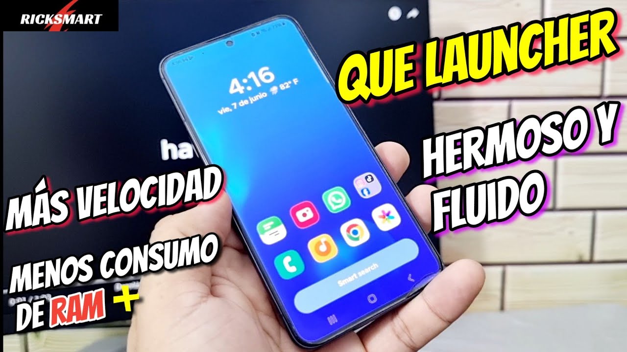 El Launcher m&aacute;s BRUTAL y FLUIDO mas rendimiento menos consumo de RAM Tienes que INSTALARLO