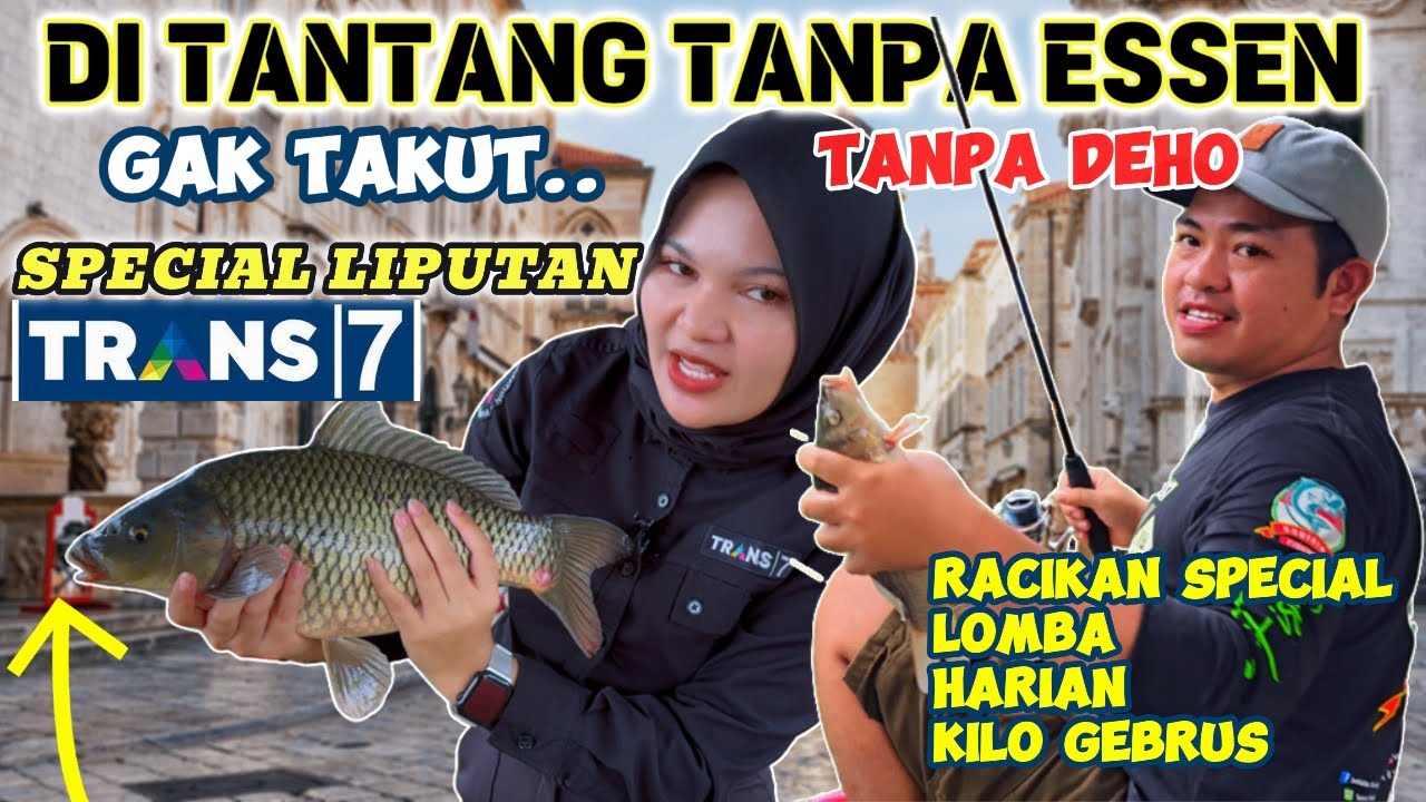 TERBARU DARI KAMI ‼️RACIKAN UMPAN IKAN MAS TANPA ESSEN SPECIAL BABON DAN RAME - EKSKLUSIF TRANS7