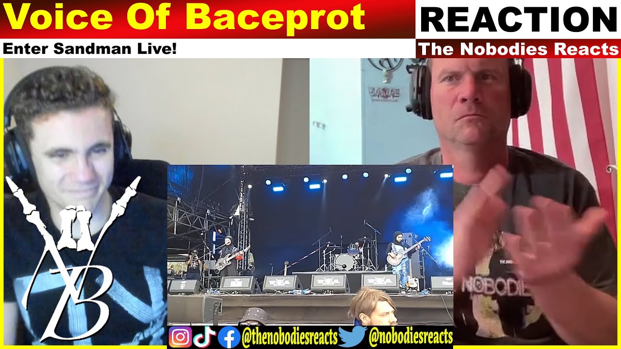 REACTION to Voice Of Baceprot - V.O.B. "Enter Sandman" - Wacken Open Air 2022!