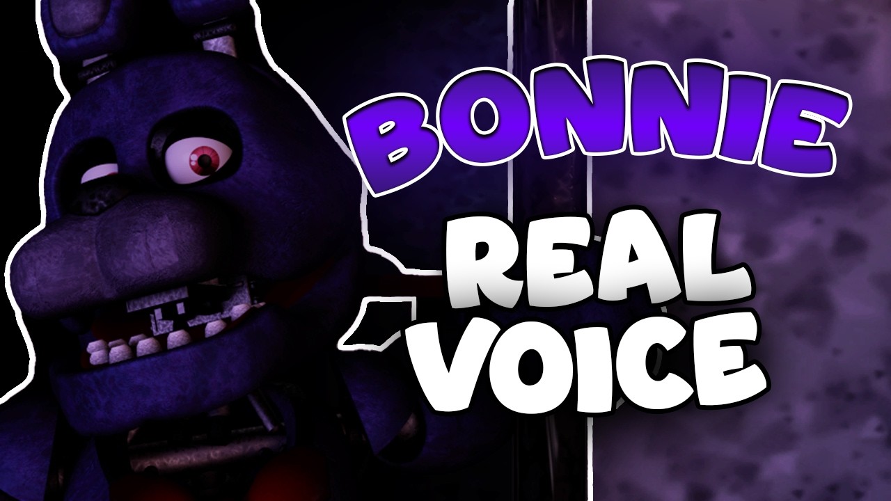 What Bonnie's Original Voice Actually Sounded Like [FNAF/SFM]