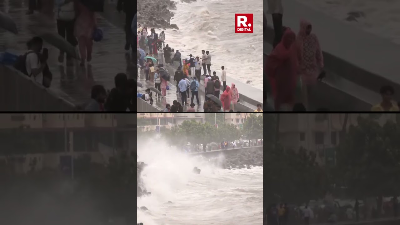 Heavy rainfall causes waterlogging in Mumbai
