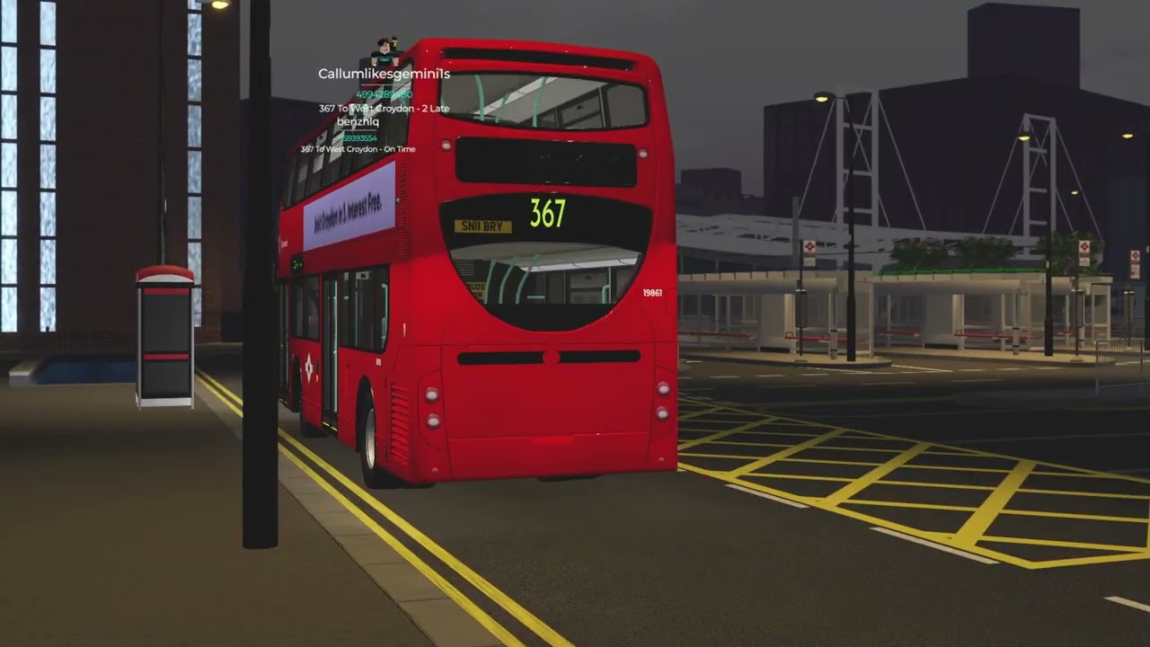Croydon Roblox | Bus spotting at East Croydon | November 2025 *SIM MODE*