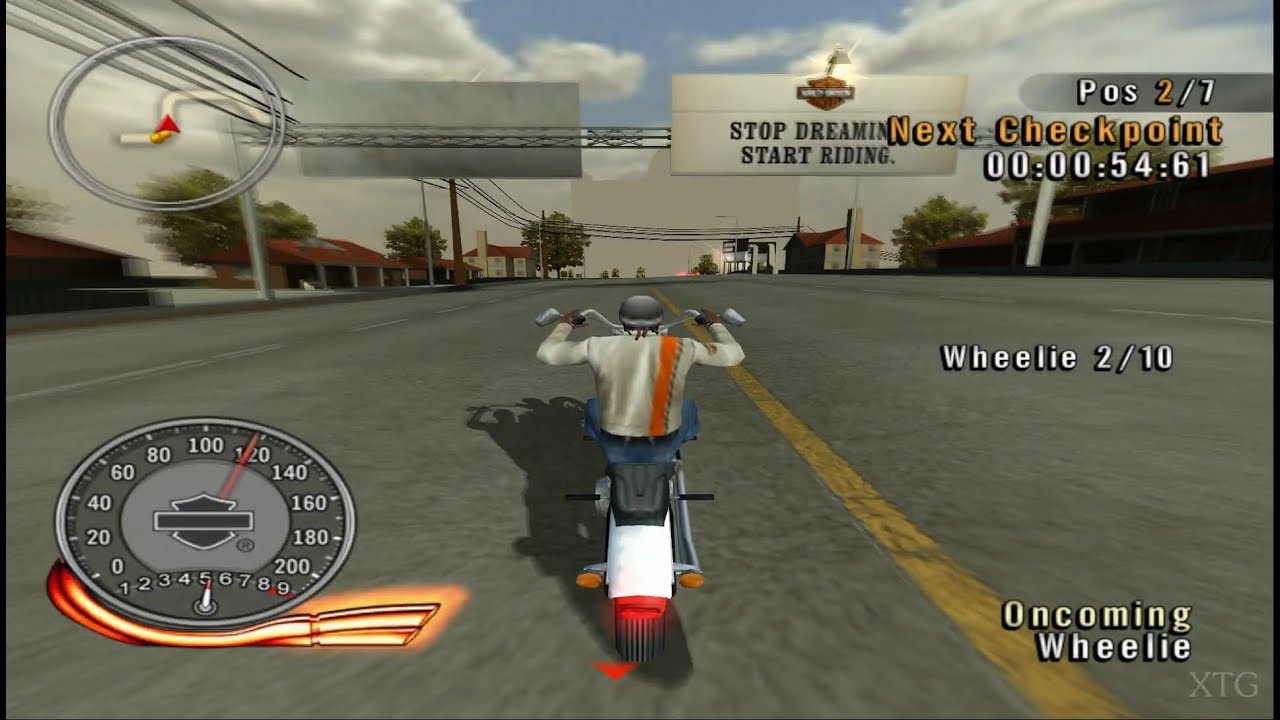 Harley-Davidson: Race to the Rally PS2 Gameplay HD (PCSX2)