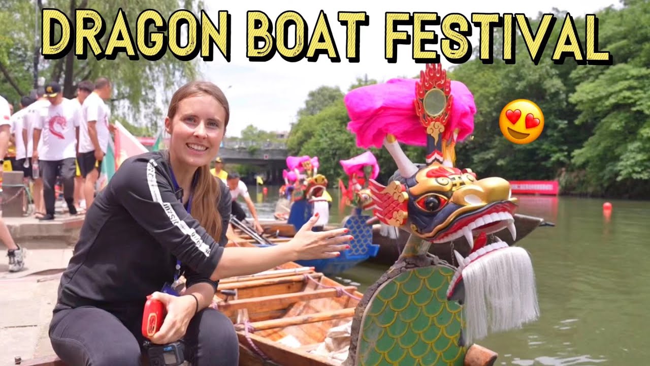 Have you ever seen a dragon boat race like THIS before??? 🐲 你见过这样的龙舟赛吗？刷新了我的认知！