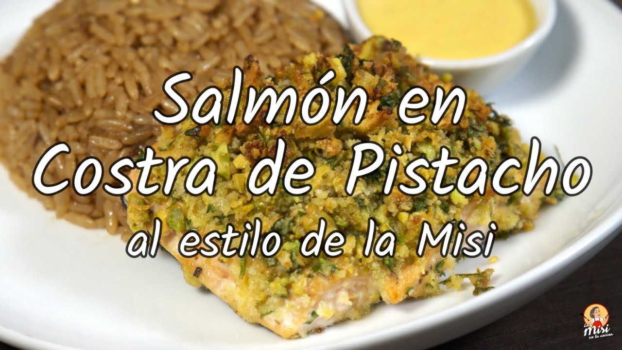 Salmón en Costra de Pistacho