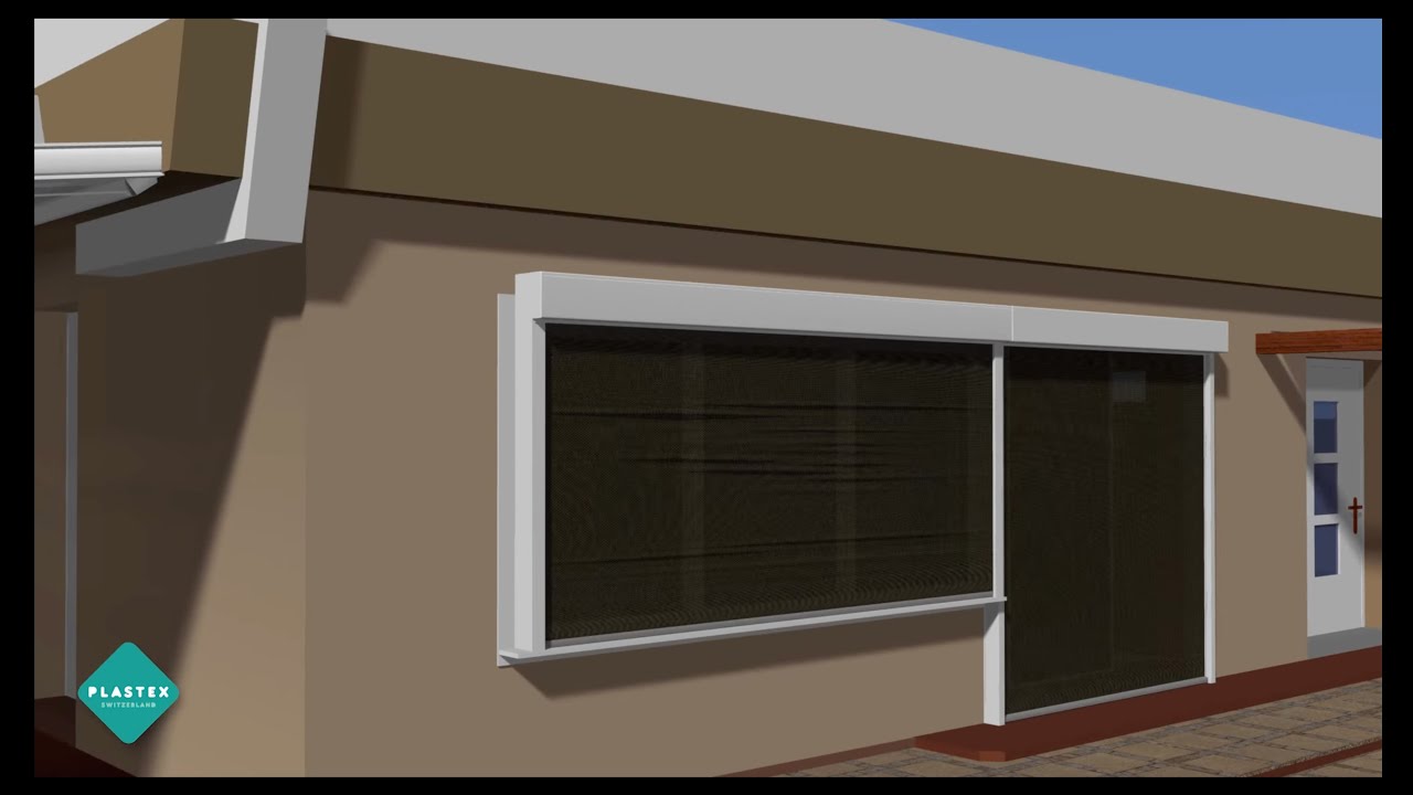 CLIPzip®: dampening springs solution for zip screen sun shades