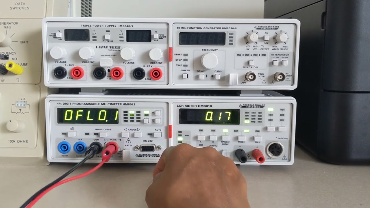 [Intro to Eng] Lab 3 Bench Demo - Resistance Measurement Using a DMM