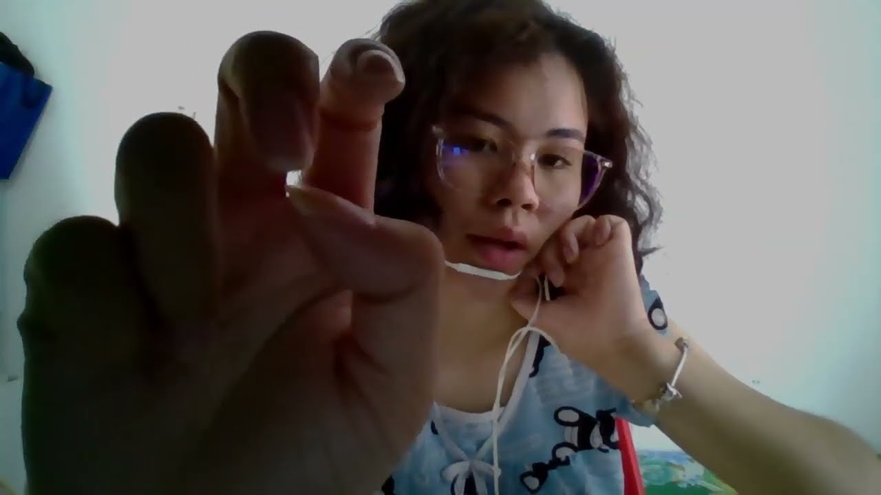 ASMR ⋆˚꩜｡ random triggers from camera-roll clips | tapping, scratching, crinkling, mouth sounds, ...