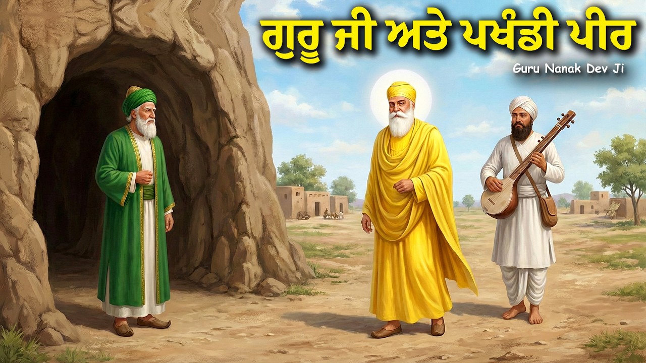 ਗੁਰੂ ਜੀ ਅਤੇ ਪਾਖੰਡੀ ਪੀਰ ਦੀ ਸਾਖੀ | Guru Nanak Dev Ji Itihas | Ikk Rang