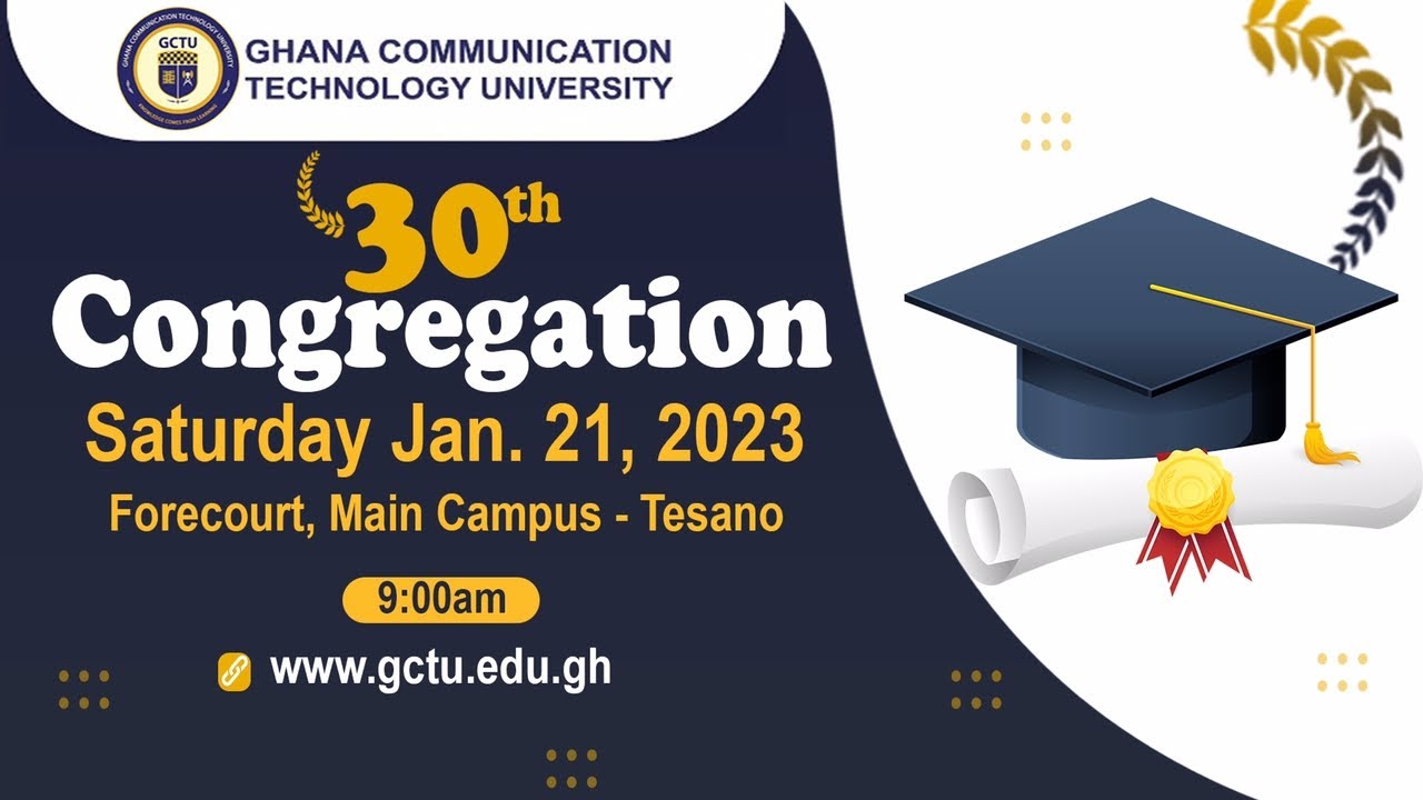 30th Congregation (Graduation) Ceremony for Undergraduates | Masters | Phds