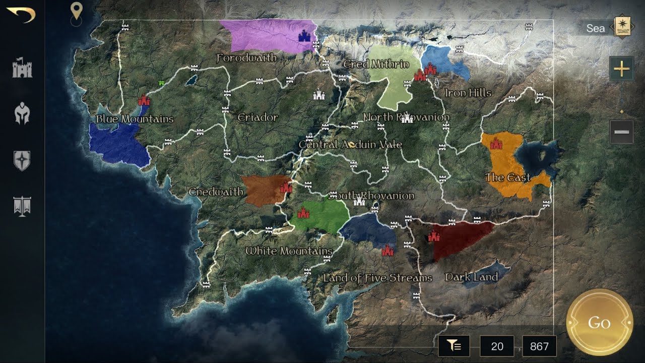 LOTR New Map