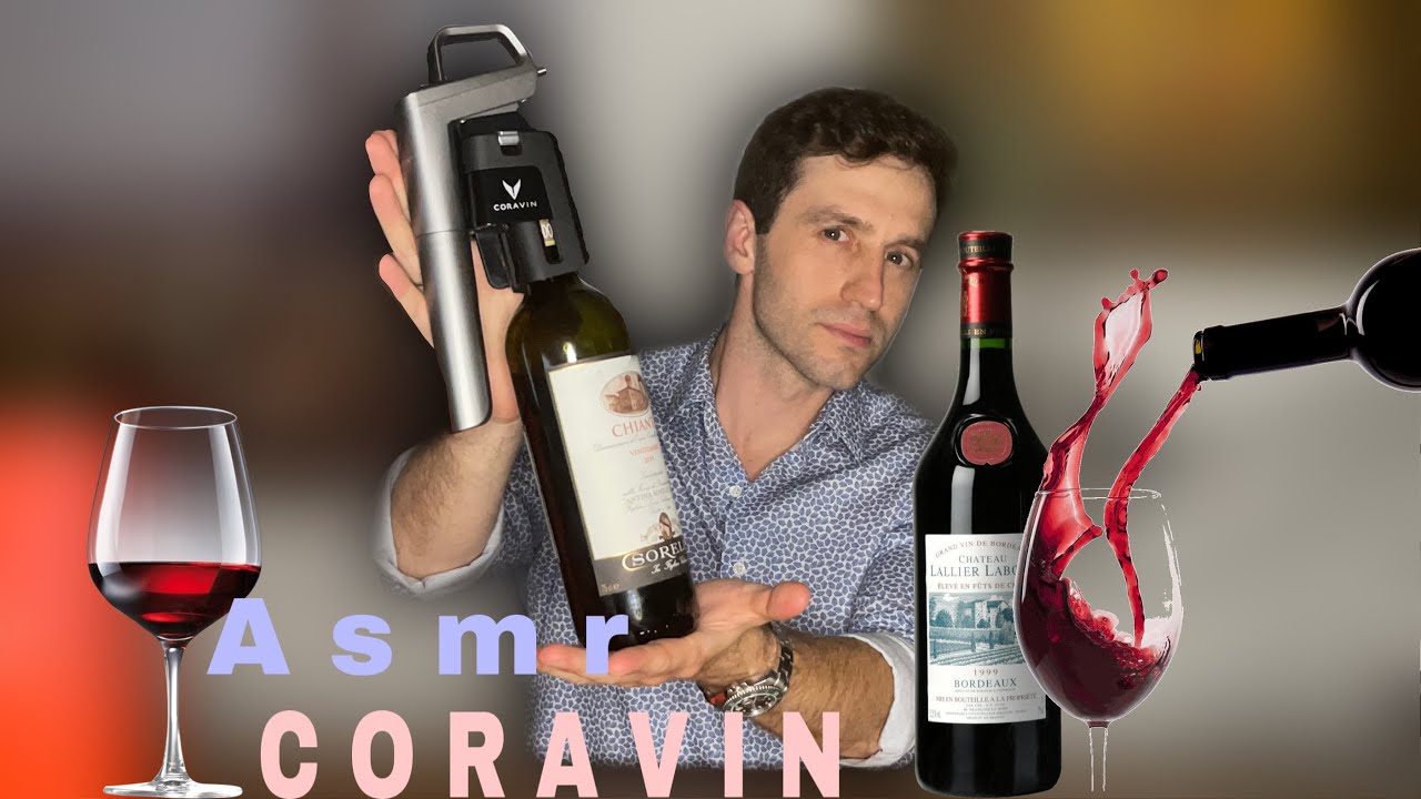 Вино Asmr - Coravin Model V (Как использовать)