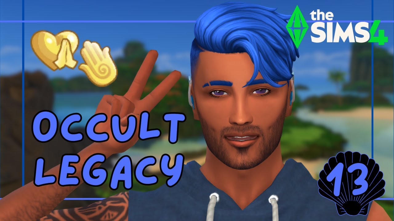 🐚 Обрел внутренний покой! // Русалка #13 - Оккультное наследие // Прохождение Sims 4 🐚