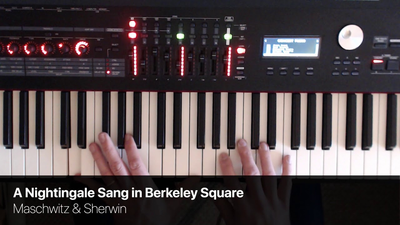 A Nightingale Sang in Berkeley Square - Piano cover