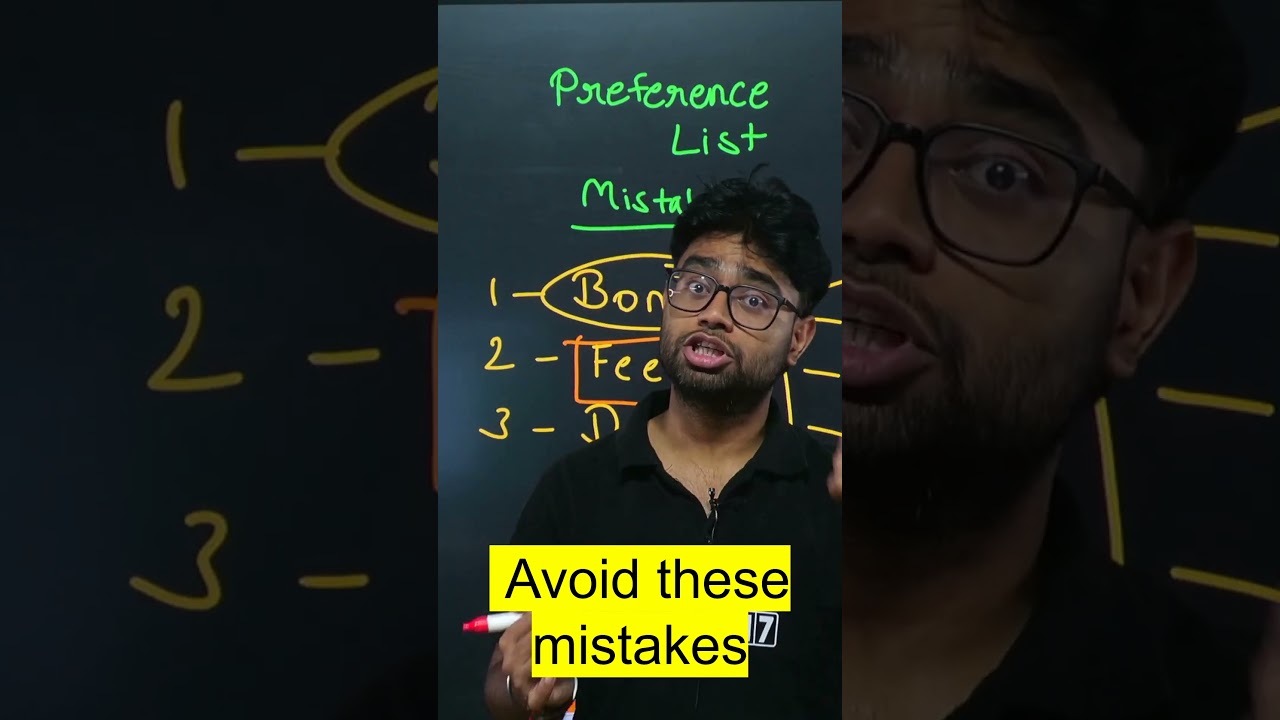 Avoid MISTAKES in Preference list || NEET 2026 Counselling