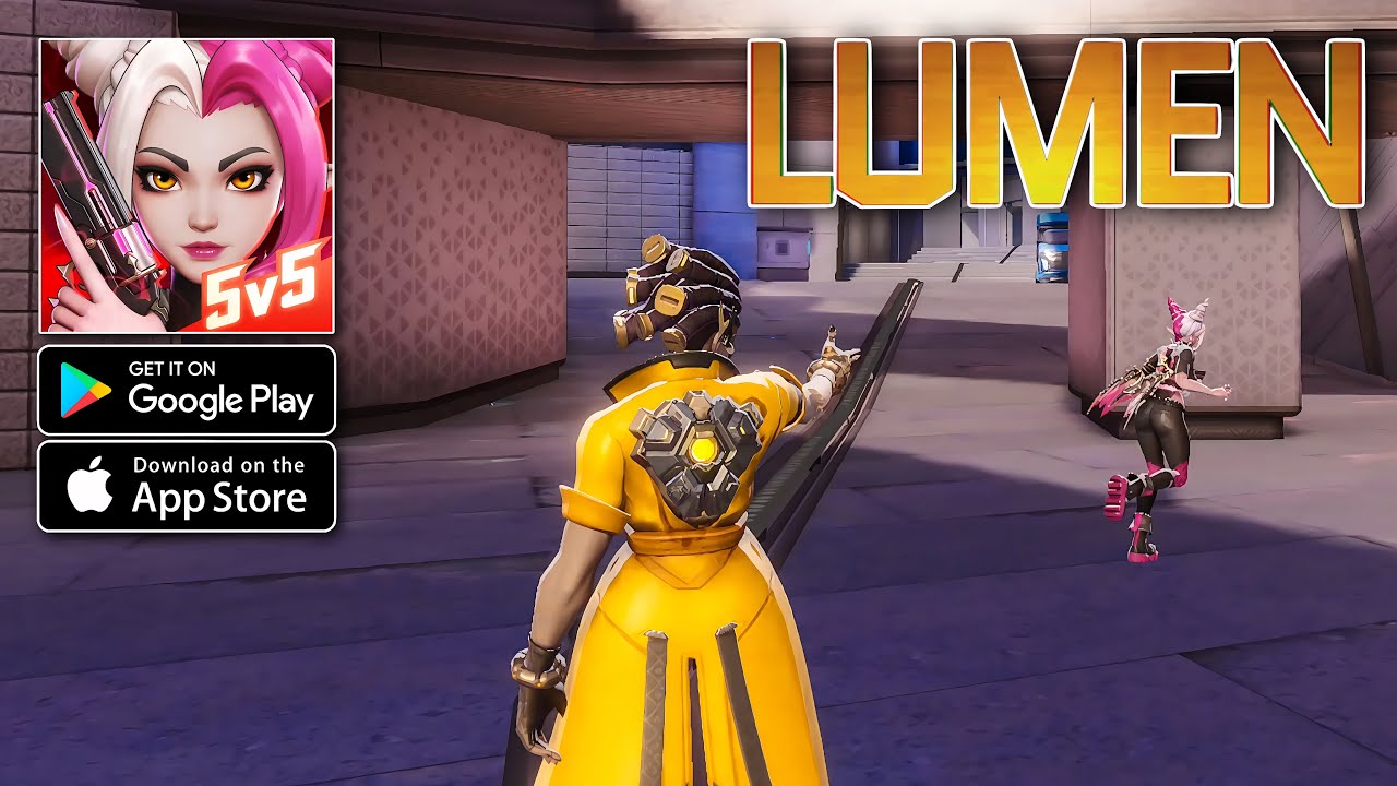 Lumen Gameplay - MOBA 5v5 Hero Shooter Android iOS