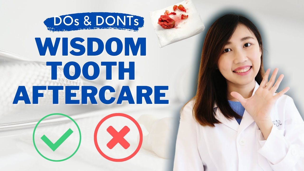 How to stop bleeding after wisdom tooth removal? How to Prevent Dry Socket? l 智慧牙术后护理须知