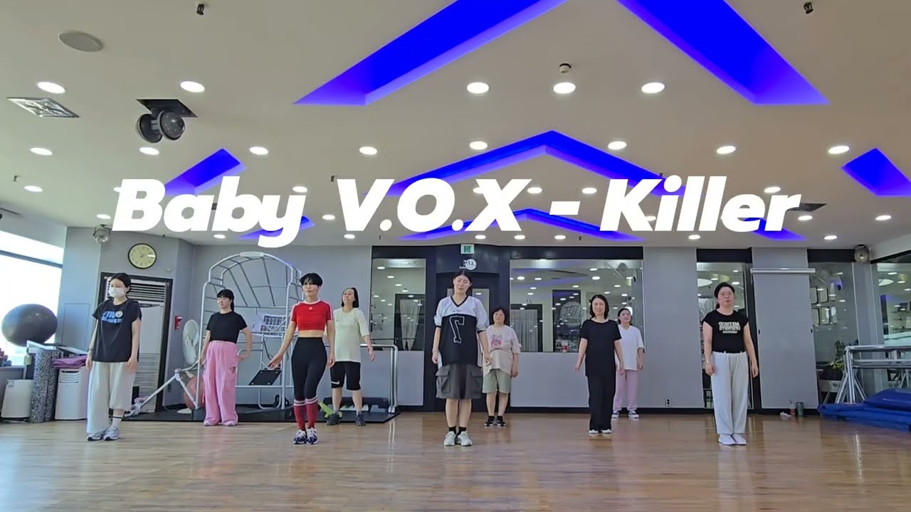 BABY V.O.X(베이비복스) - Killer(킬러) Dance Practice Mirrored 안무 연습영상 거울모드 [JJ댄스스쿨성서본점]